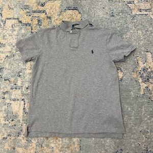 Polo by Ralph Lauren Gray Short Sleeve Polo Shirt Men’s size medium